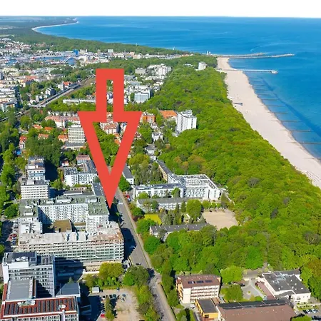 Prywatny, W 4 -gwiazdkowym Diva, Balkon, 300m Do Morza, Do Dworca Pkp Pieszo 10 Minut, Darmowe Wifi W Apartamencie, Dodatkowo Platne - Parking, Spa, Silownia, Squash Appartamento